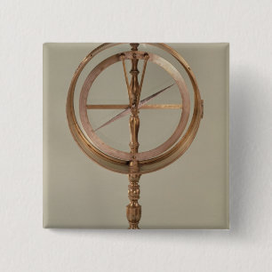Tilting Compass belonging to Count Grandpre 15 Cm Square Badge