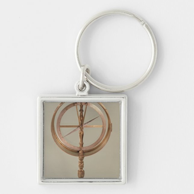 Tilting Compass belonging to Count Grandpre Key Ring (Front)