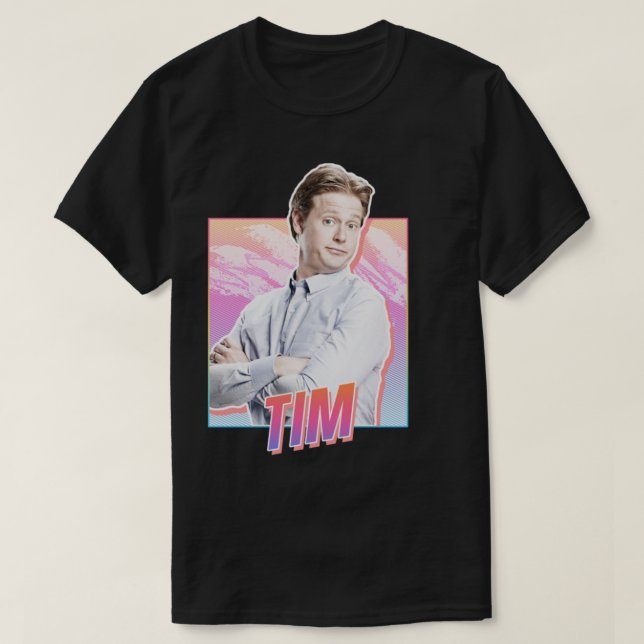 Tim And Eric Tim Heidecker - Retro T-Shirt (Design Front)