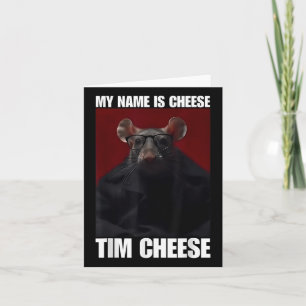 Tim Cheese - Brainrot Meme  Card