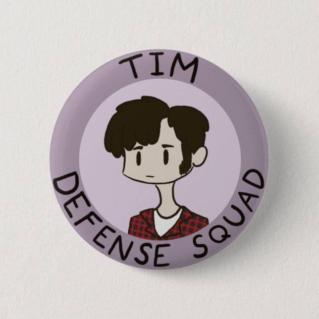 Tim Defence Squad Button (Front)