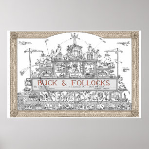 tim hunkin's share certificate poster