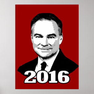 Tim Kaine 2016 Poster