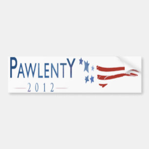 Tim Pawlenty 2012 T-PAW Bumper Sticker