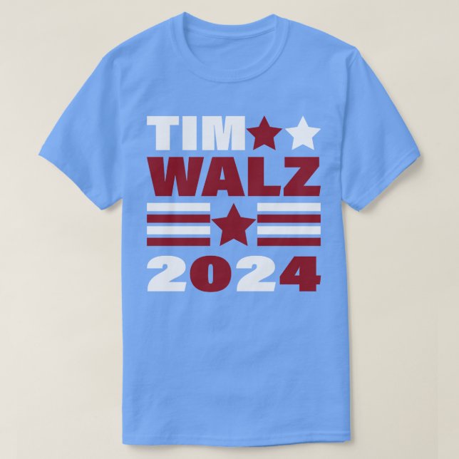 tim walz 2024 TShirt 3 (Design Front)