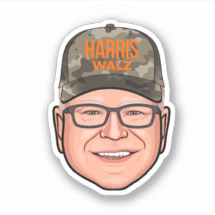 Tim Walz Camouflage Hat