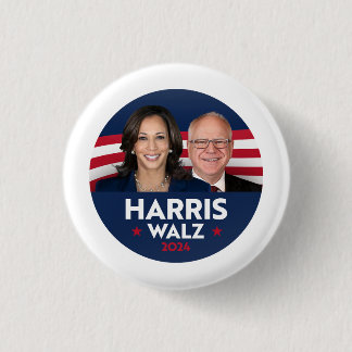 Tim Walz Fan Club 3 Cm Round Badge