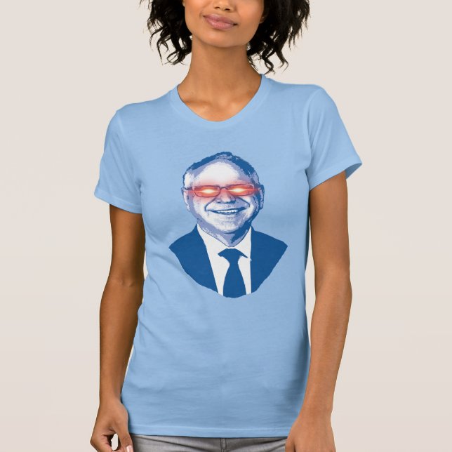 Tim Walz Fan Club T-Shirt (Front)