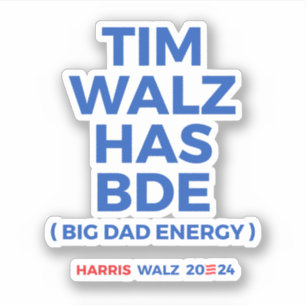Tim Walz has BDE - Big Dad Energy