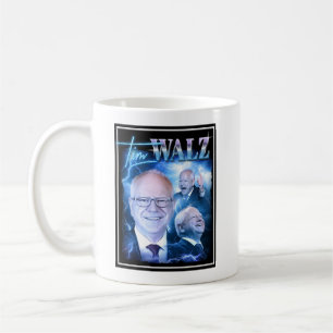 Tim Walz Retro 90s Coffee Mug