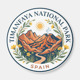Timanfaya National Park Spain Magnet