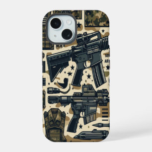 Timber Duck Camo Classic patern iPhone 15 Case