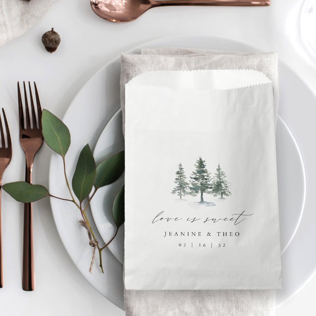 Timber Grove | "Love is Sweet" Wedding Favour Bags (Creator Uploaded)