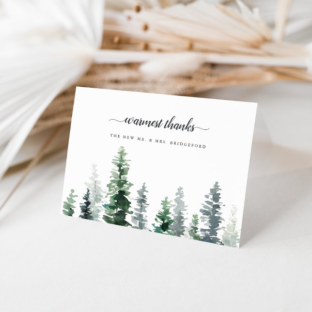 Timber Grove | Personalised Wedding Thank You (Creator Uploaded)