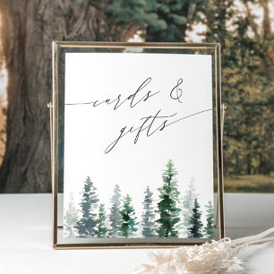Timber Grove   Pine Forest Cards & Gifts Sign