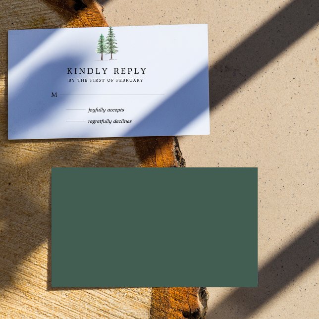 Timber Grove  RSVP Card (Creator Uploaded)