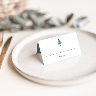 Timber Grove Wedding Place Card