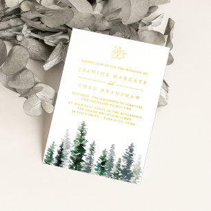 Timber Grove   Winter Forest Wedding 