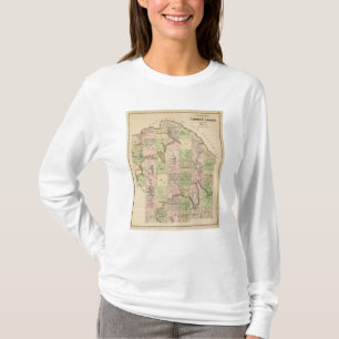 Timber lands 5 Map T-Shirt