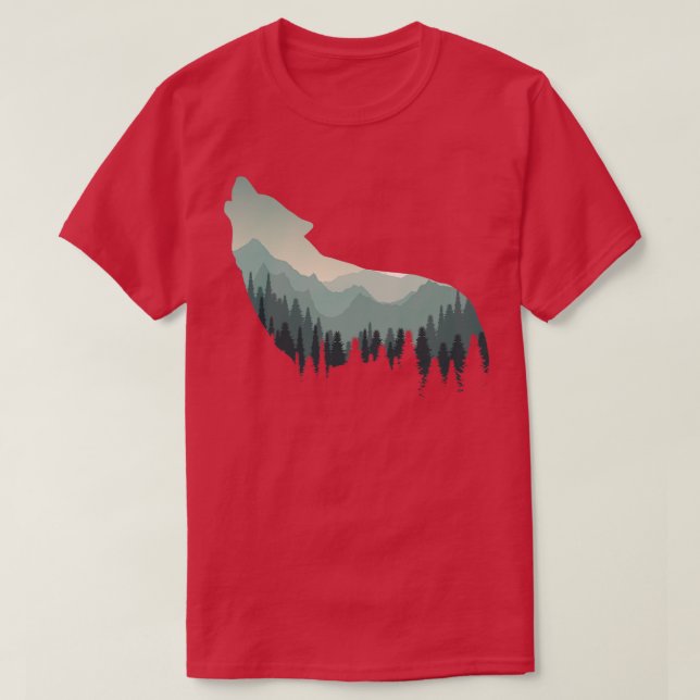Timber wolf 5 T-Shirt (Design Front)