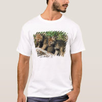 Timber wolf cubs