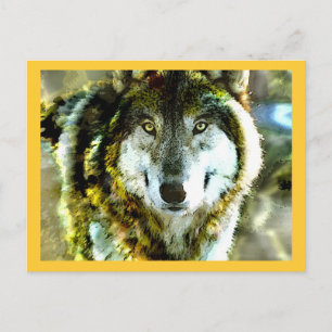 Timber Wolf Products from JungleWalk.com Postcard