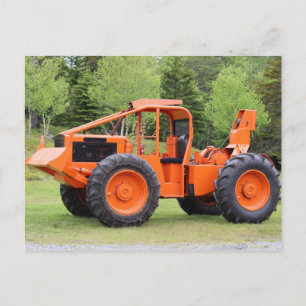 Timberjack Skidder Postcard