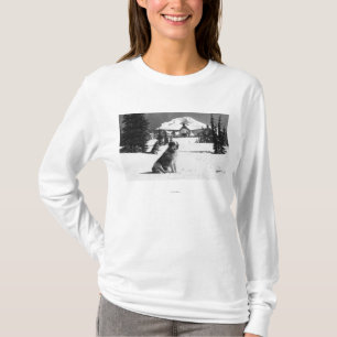 Timberline Lodge and "Lady" the owner's T-Shirt