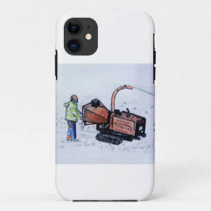 Timberwolf wood chipper iPhone 11 case