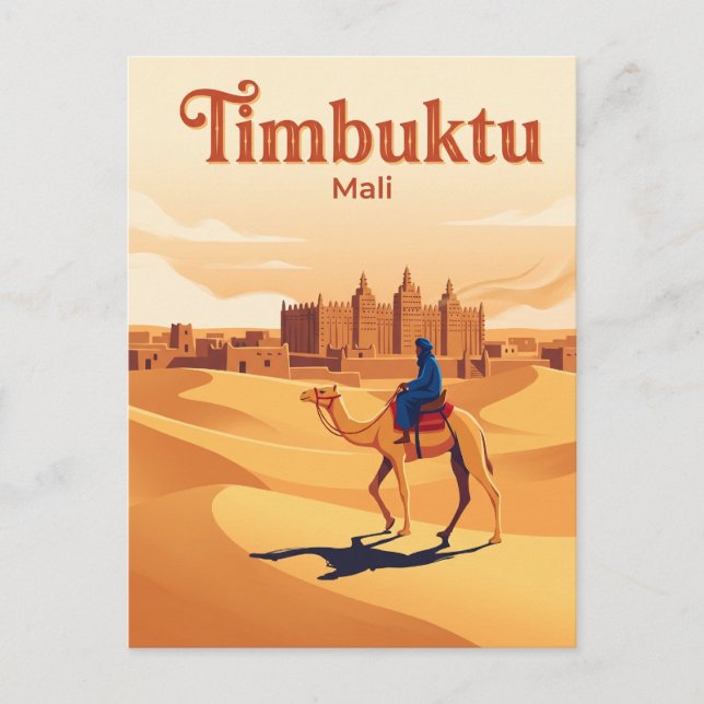 Timbuktu Mali Postcard (Front)