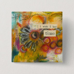 time abstract button