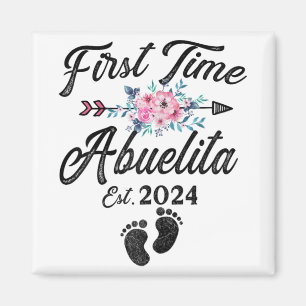 Time Abuelita 2024 Mothers Day Soon To Be Grandma Magnet