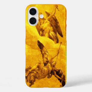 TIME AND FAME ALLEGORY / Gold Yellow iPhone 16 Plus Case