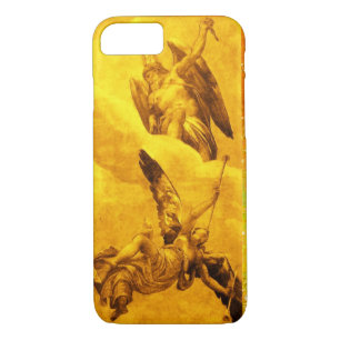 TIME AND FAME ALLEGORY / Gold Yellow iPhone 8/7 Case