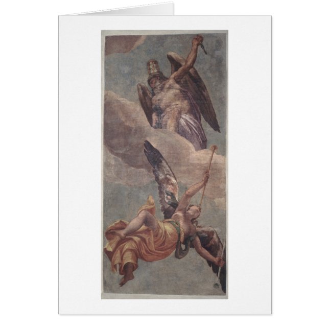 Time and Fame, from the sacristy (fresco) (Front)