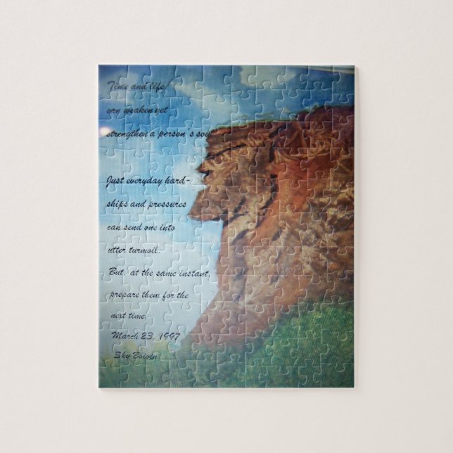 time and life poem puzzle (Vertical)