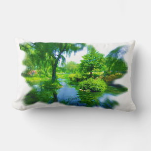 Time Away from the City Lumbar Cushion