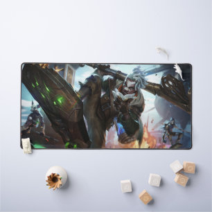 Time Bender Gaming Desk Mat Time-Warp Genius