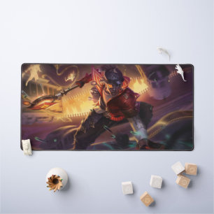 Time Bender Gaming Desk Mat Time-Warp Genius