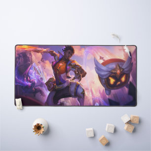 Time Bender Gaming Desk Mat Time-Warp Genius