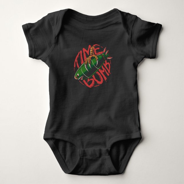 Time Bomb Baby Bodysuit (Front)