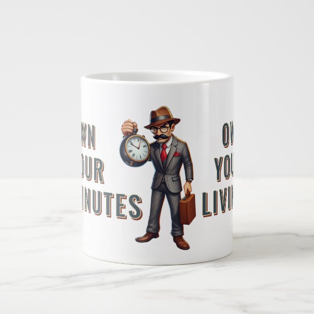 Time Boss Large Coffee Mug (Front)
