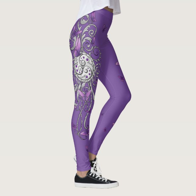 Time Butterflies Leggings (Right)
