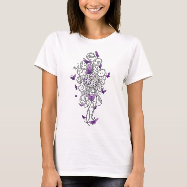 Time Butterflies T-Shirt (Front)