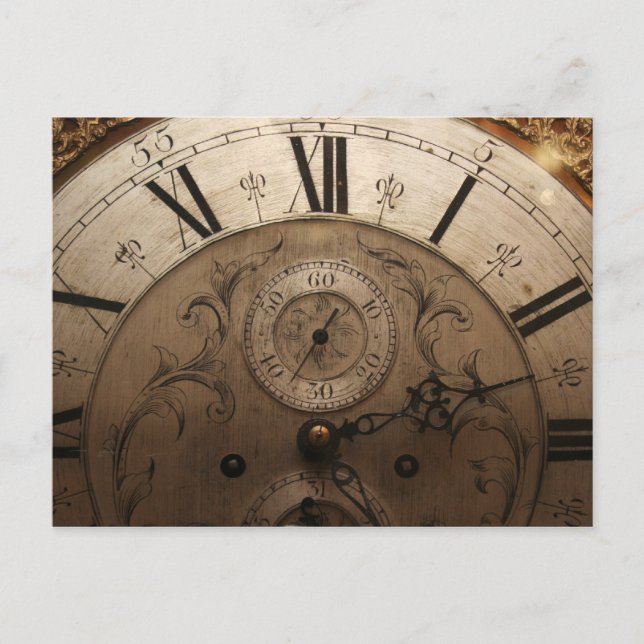 "time" by Coressel Productions Postcard (Front)