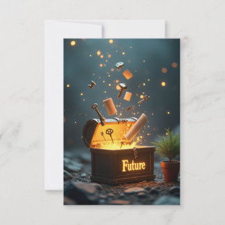 Time Capsule of Your Future Meditation Card 