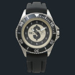 Time = $ Don’t Waste It Vintage Olive Watch<br><div class="desc">A rustic, vintage-inspired wall clock with an olive textured background that resembles worn simulated burlap. Bold black numbers and the humorous phrase “Don’t Waste It” emphasize the importance of valuing every moment, while adding a touch of wit to your space. Perfect for a quirky gift for entrepreneurs, creatives, and anyone...</div>