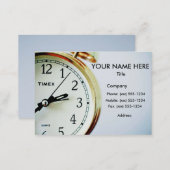 TIME ENOUGH! (Delivery, courier or messenger) ~ Business Card (Front/Back)