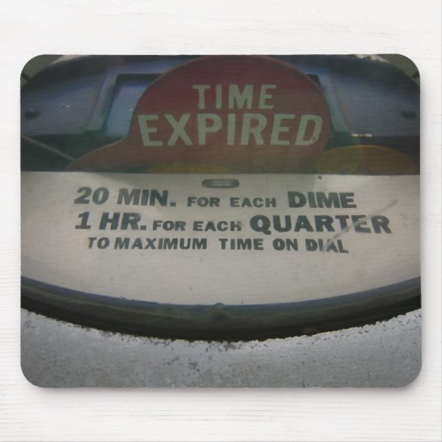 Time Expired mousepad (Front)