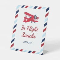 Time Flies Aeroplane Birthday In Flight Snacks
